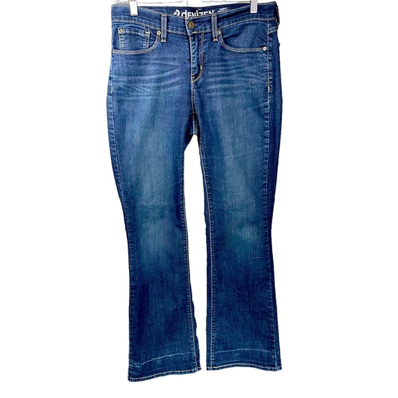 DENIZEN from LEVI’S Curvy Boot Cut Denim Jeans Size 10 - Picture 1 of 14